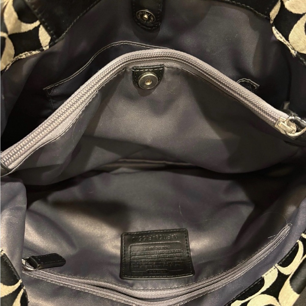 Coach Ashley Signature Carryall Satchel/Crossbody - Picture 7 of 11